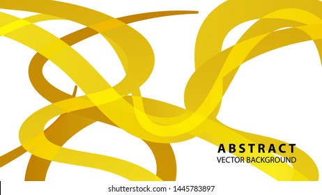 Abstract curve line wave background - vector