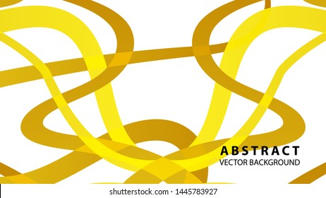 Abstract curve line wave background - vector