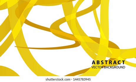 Abstract curve line wave background - vector