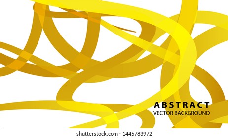 Abstract curve line wave background - vector