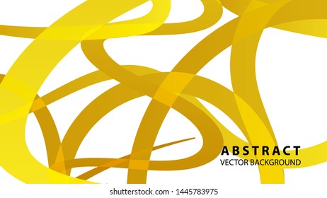 Abstract curve line wave background - vector