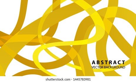 Abstract curve line wave background - vector