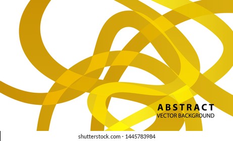 Abstract curve line wave background - vector