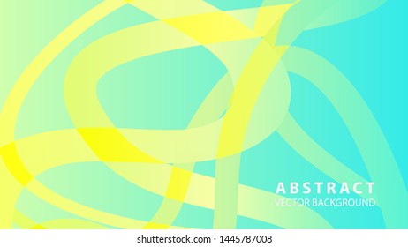 Abstract curve line wave background - vector