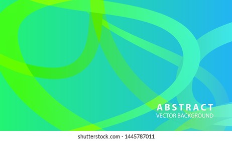 Abstract curve line wave background - vector