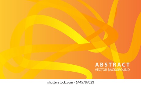 Abstract curve line wave background - vector