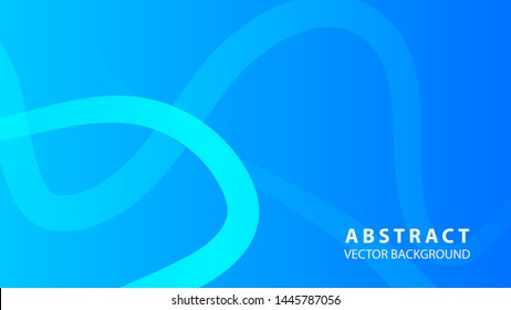 Abstract curve line wave background - vector