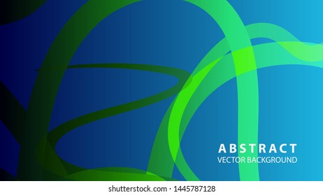 Abstract curve line wave background - vector