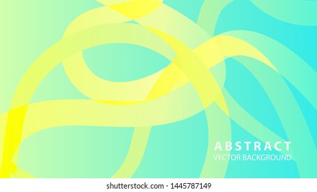 Abstract curve line wave background - vector