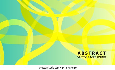 Abstract curve line wave background - vector