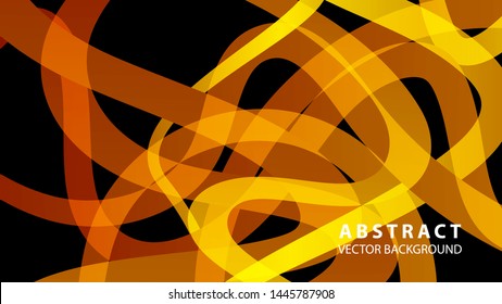 Abstract curve line wave background - vector