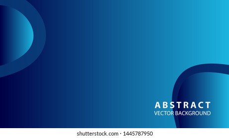 Abstract curve line wave background - vector