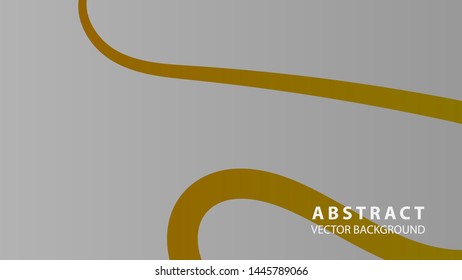 Abstract curve line wave background - vector
