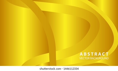 Abstract curve line wave background - vector
