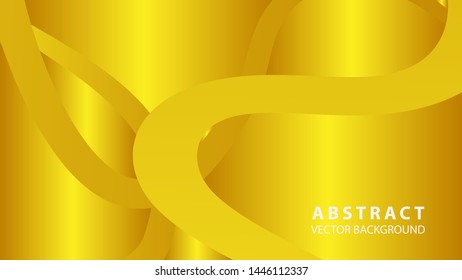 Abstract curve line wave background - vector
