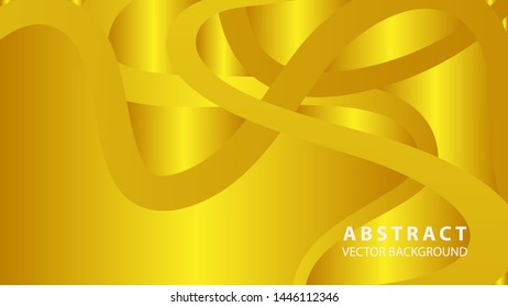 Abstract curve line wave background - vector
