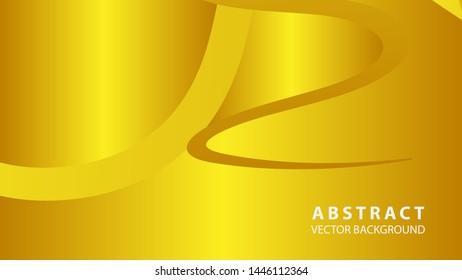 Abstract curve line wave background - vector
