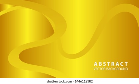 Abstract curve line wave background - vector
