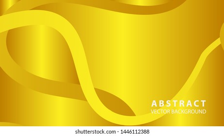 Abstract curve line wave background - vector

