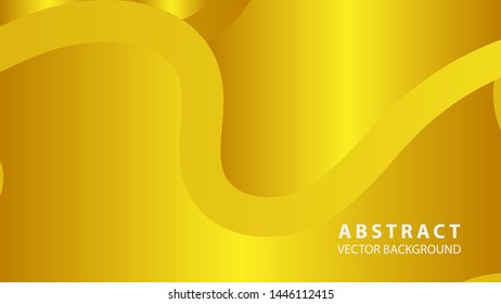 Abstract curve line wave background - vector
