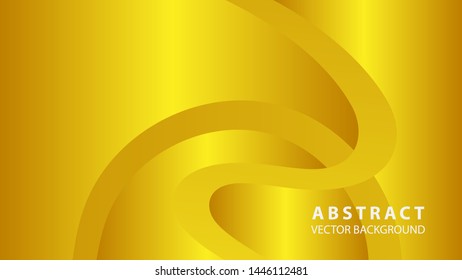 Abstract curve line wave background - vector
