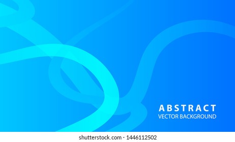 Abstract curve line wave background - vector
