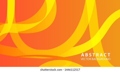 Abstract curve line wave background - vector
