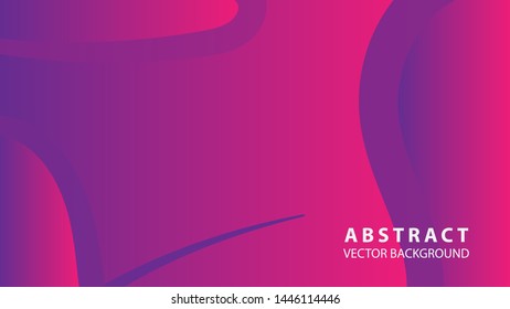 Abstract curve line wave background - vector