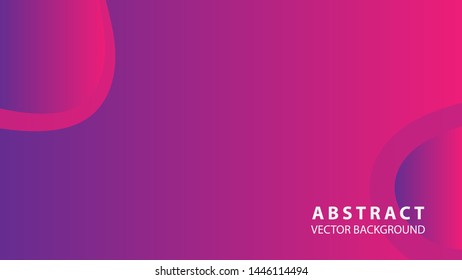 Abstract curve line wave background - vector
