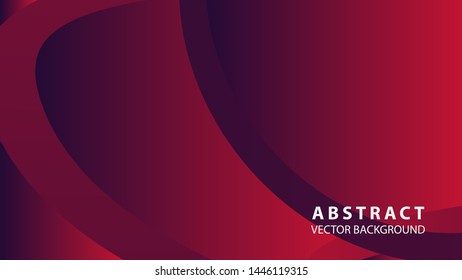 Abstract curve line wave background - vector