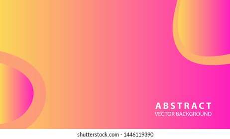 Abstract curve line wave background - vector