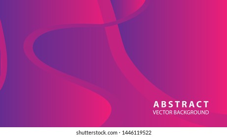 Abstract curve line wave background - vector