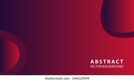 Abstract curve line wave background - vector