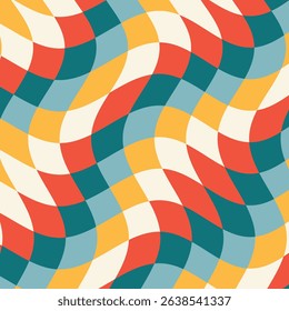 Abstract curve linear background illustrator colorful geometric simple loop background.
