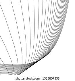abstract curve lines 