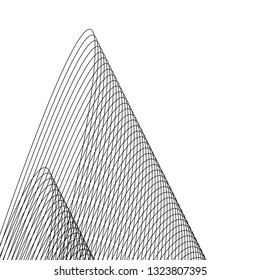 abstract curve lines 