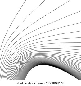abstract curve lines 