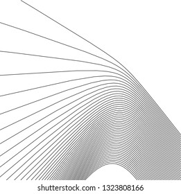 abstract curve lines 