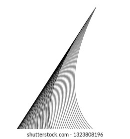 abstract curve lines 