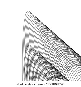 abstract curve lines 