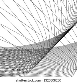abstract curve lines 