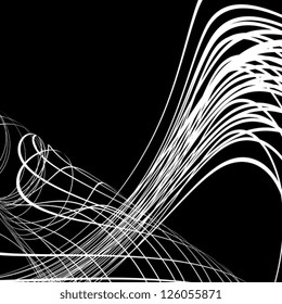 abstract curve lines background