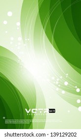 Abstract Curve Lines  - eps10 Background