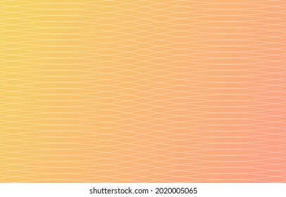 abstract curve orange gradient background design for summer fresh