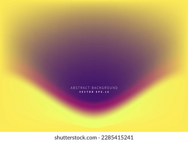abstract curve pattern gradient violet and yellow background for advertisement banner website cover notebook package design landing page card design vector eps.