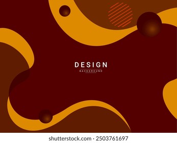Abstract curve shape wave line background