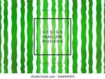 Abstract curve stripes background, decorative particles. Trendy hand-drawn texture. Modern template for your design. Vector illustration