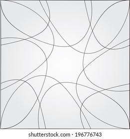 Abstract curve vector background. 