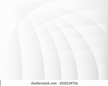 Abstract Curve , Wave white Background, light and shadow ,Vector