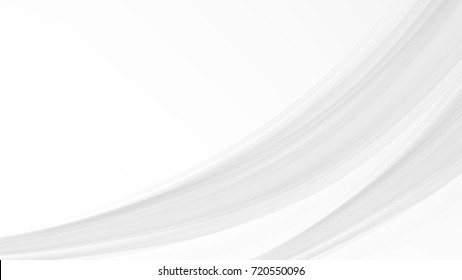 Abstract Curve White and Gray Shiny Vector Backgrounds